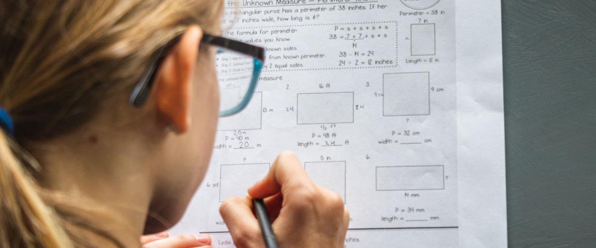 Homeschool math learning